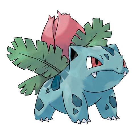 Ivysaur - Pokémon maskot Pokématu